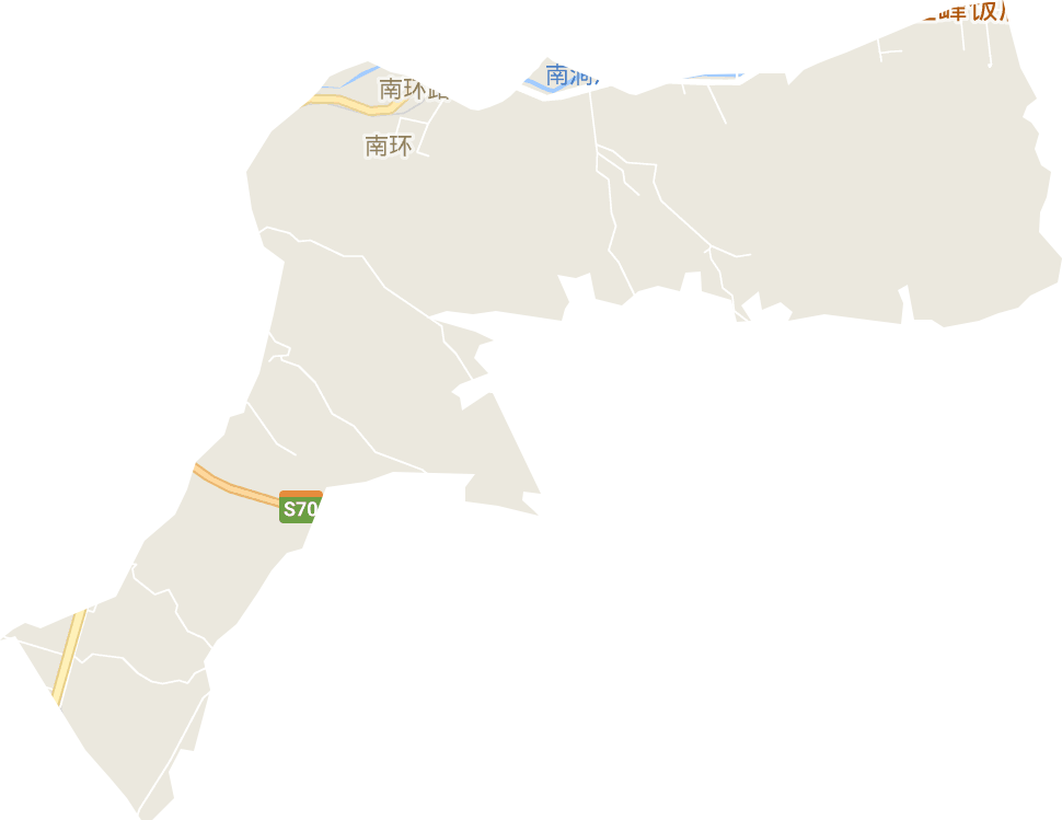 南环路街道电子地图