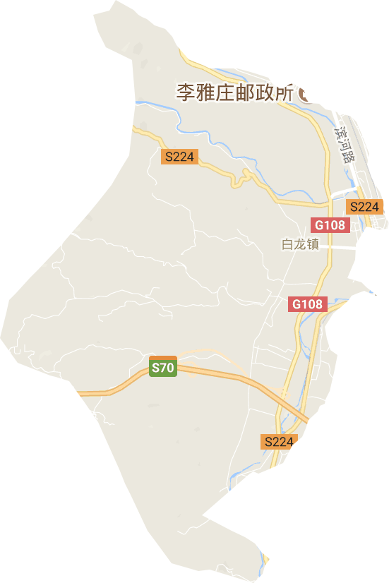 白龙镇电子地图