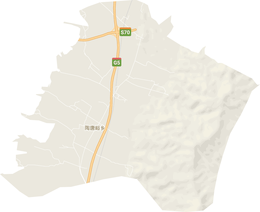 陶唐峪乡电子地图