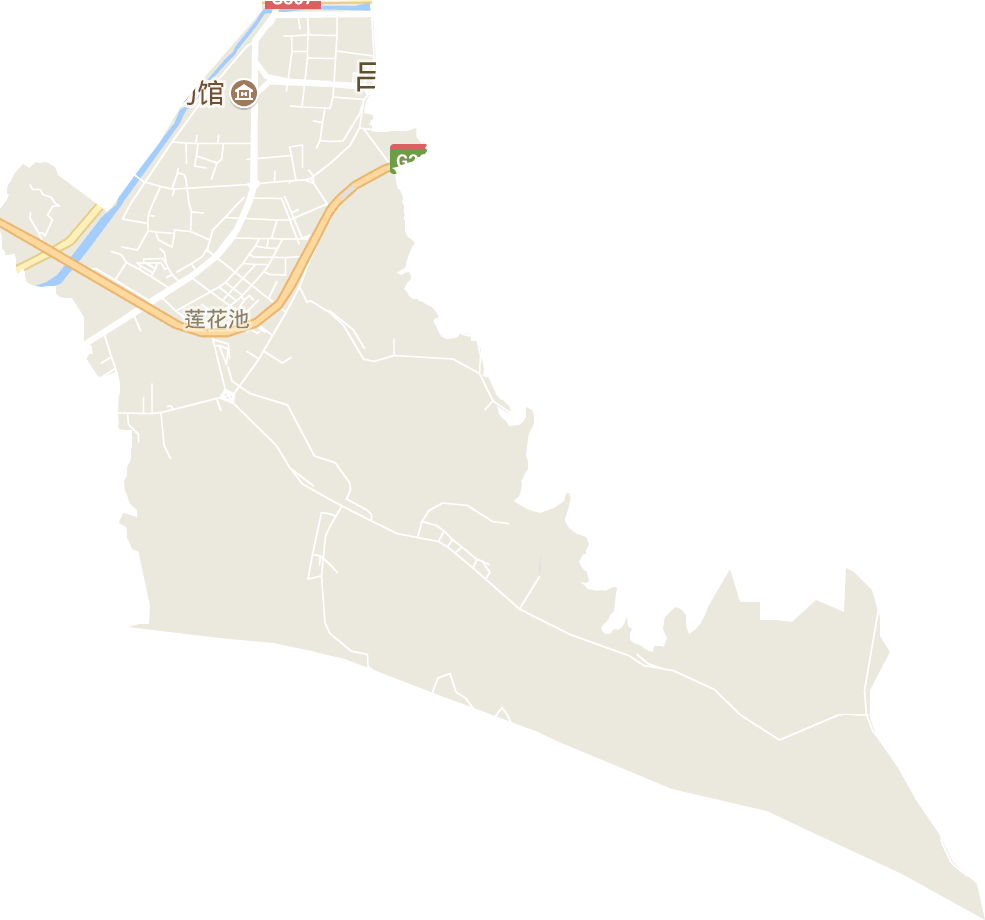莲花池街道电子地图
