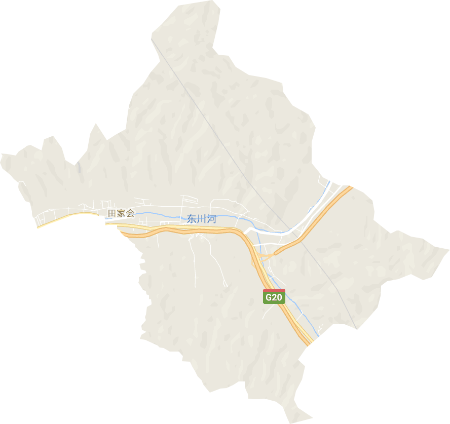 田家会街道电子地图