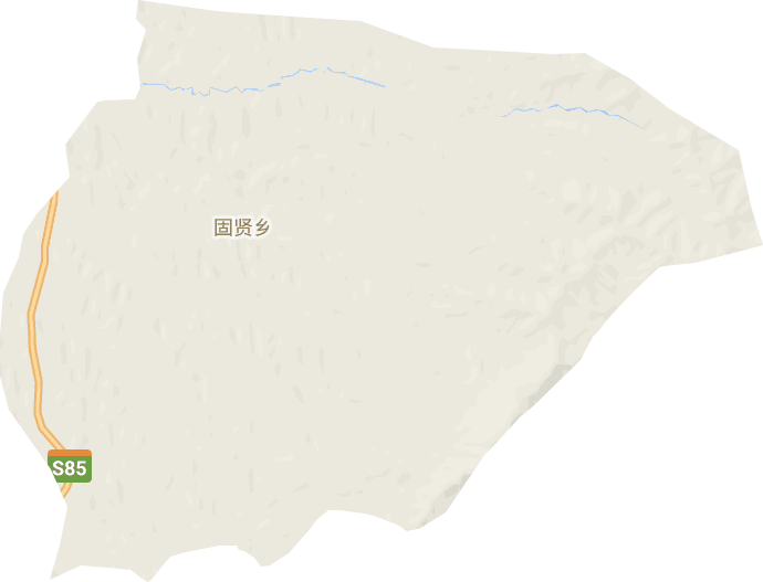 固贤乡电子地图