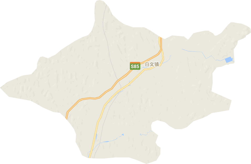 白文镇电子地图