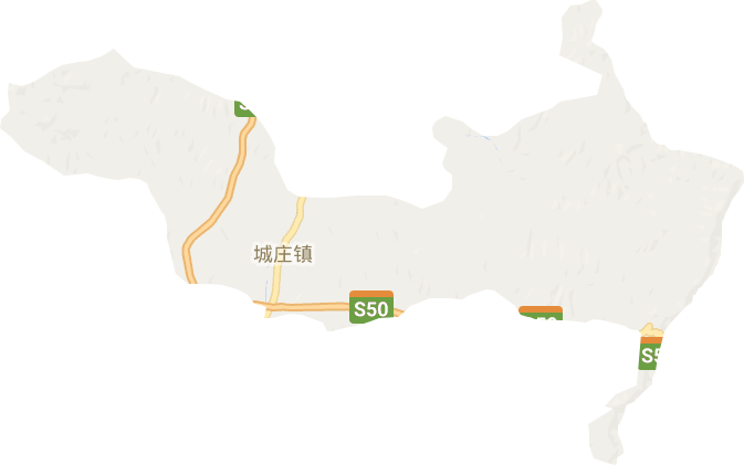城庄镇电子地图