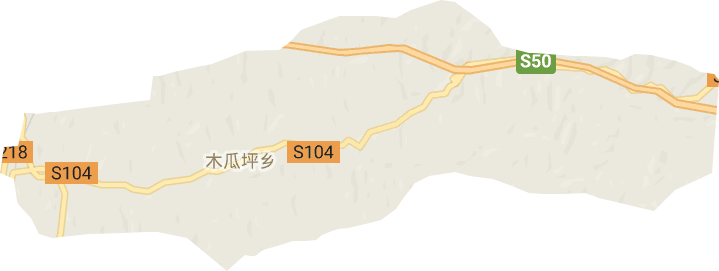 木瓜坪乡电子地图