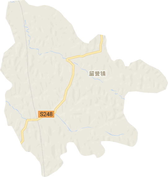 留誉镇电子地图