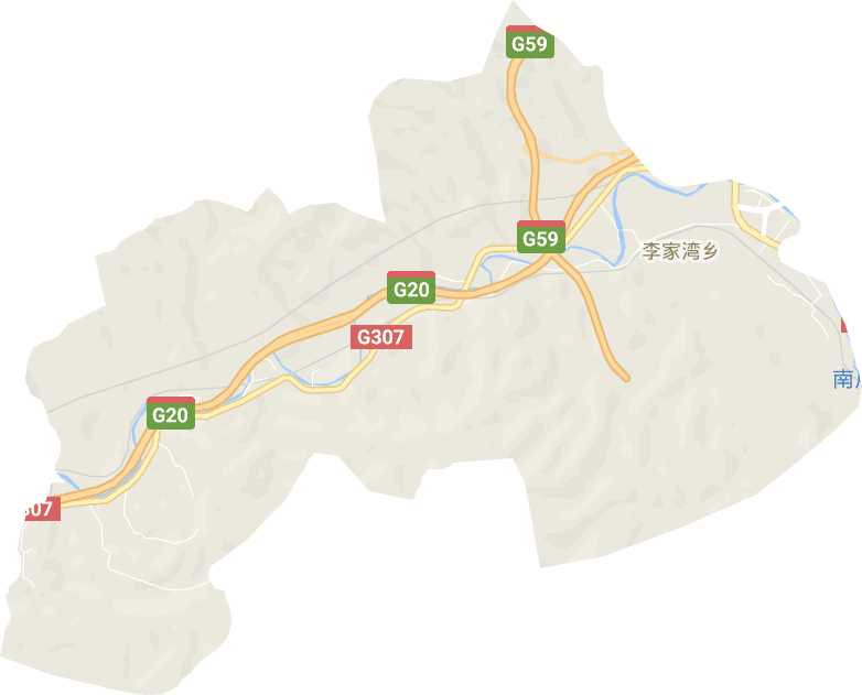 李家湾乡电子地图