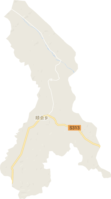 顺会乡电子地图