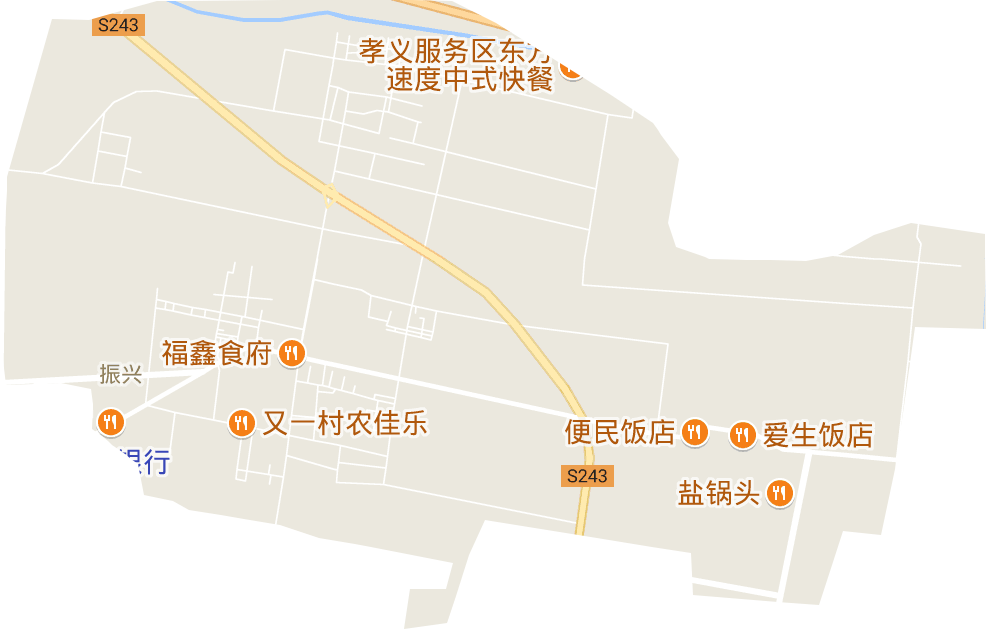 振兴街道电子地图