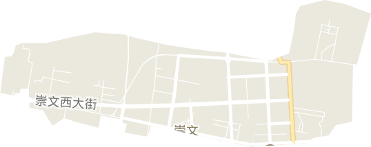崇文街道电子地图