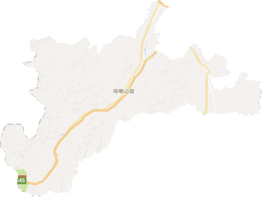 喀喇沁旗电子地图