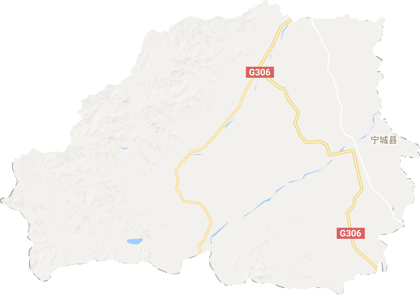 宁城县电子地图