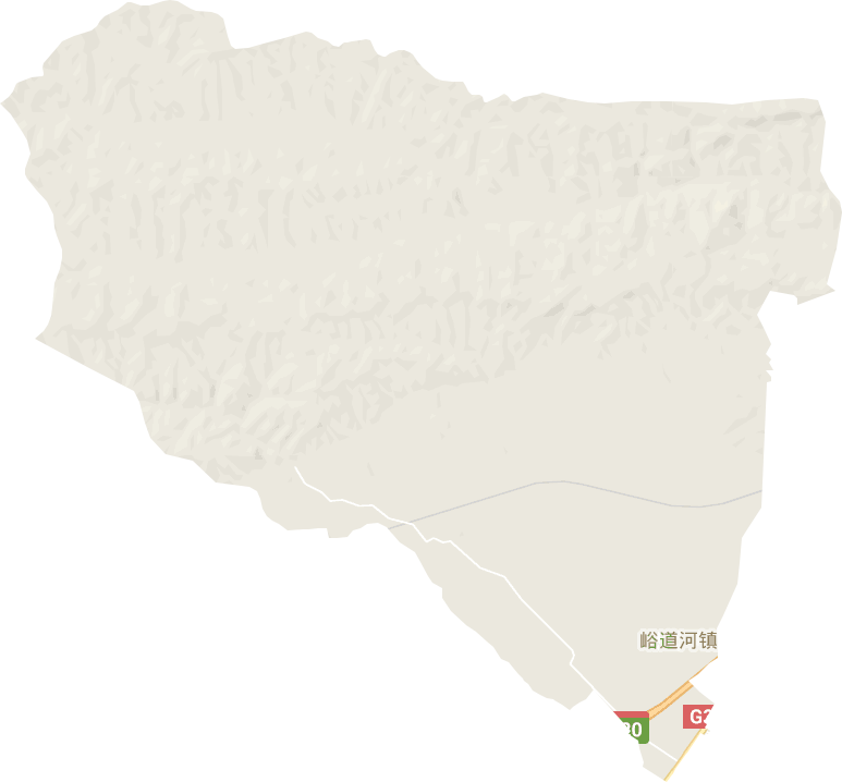 峪道河镇电子地图