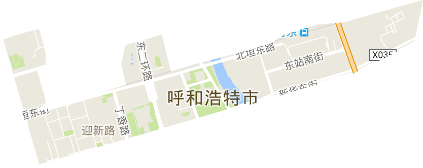 迎新路街道电子地图