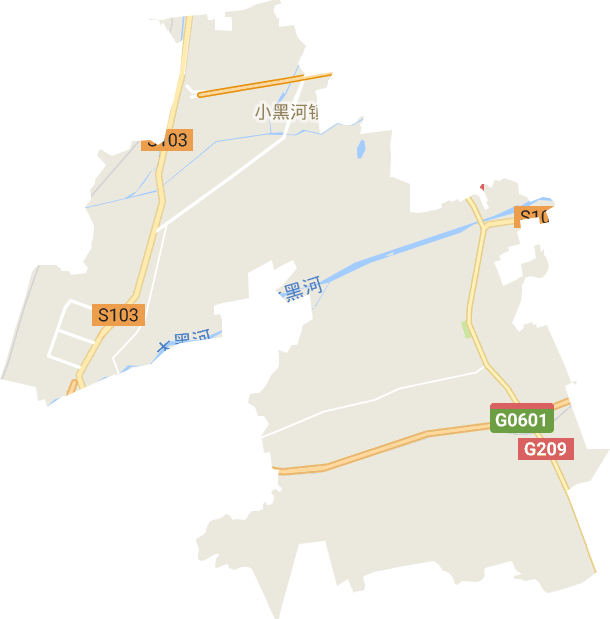 小黑河镇电子地图