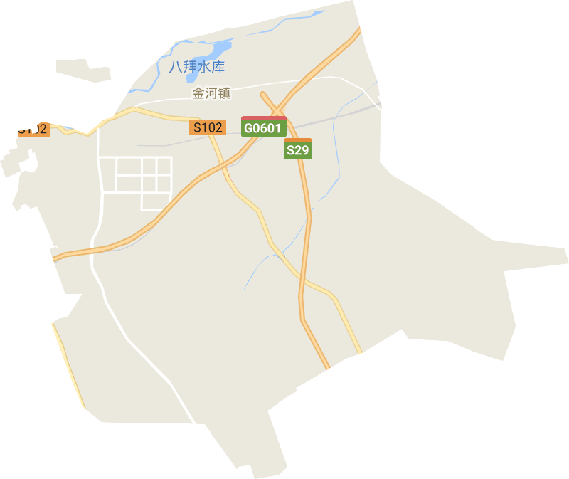 金河镇电子地图
