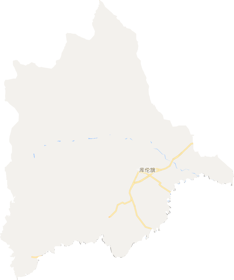 库伦旗电子地图