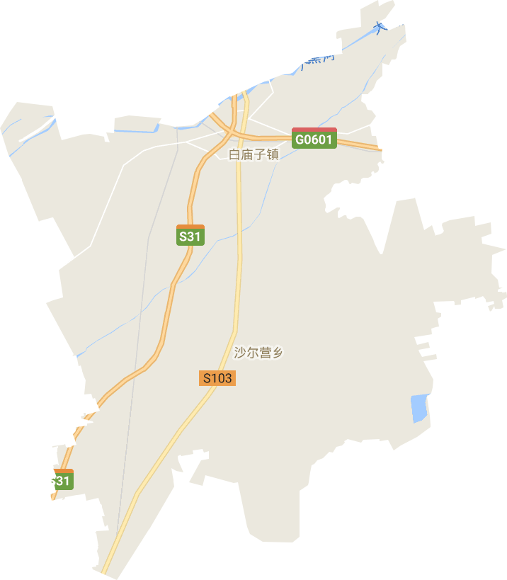 白庙子镇电子地图