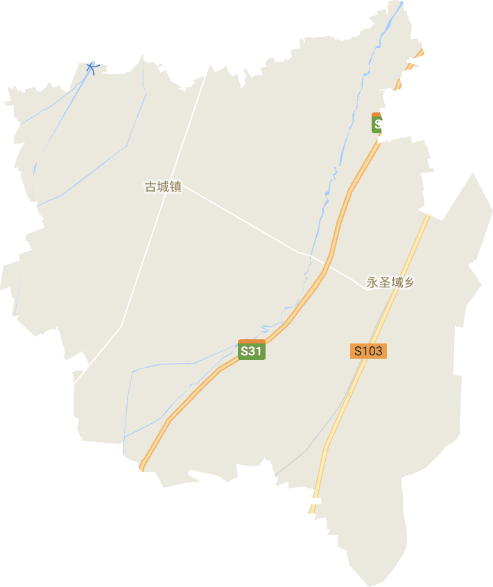 古城镇电子地图
