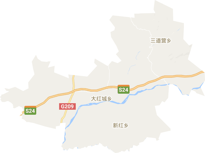大红城乡电子地图