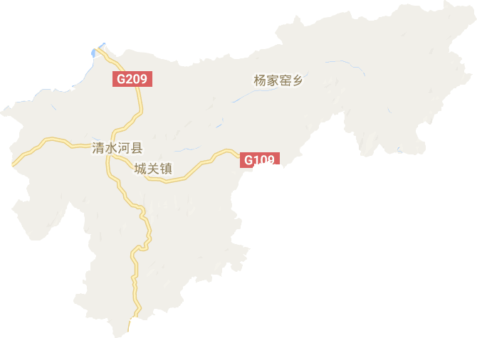 城关镇电子地图