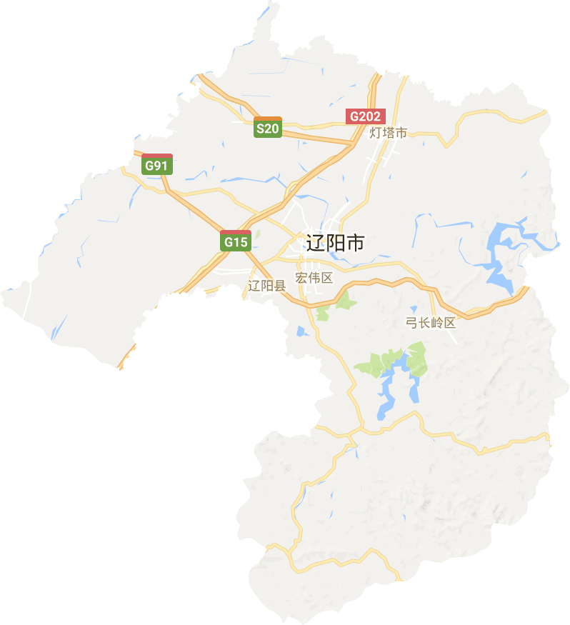 辽阳市电子地图