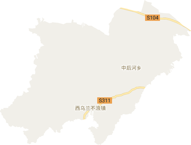 西乌兰不浪镇电子地图