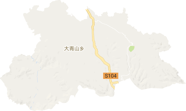 大青山乡电子地图