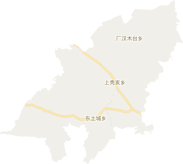 上秃亥乡电子地图