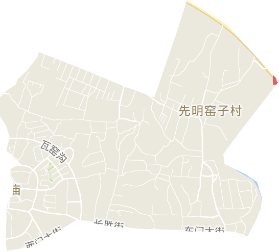 回民街道电子地图