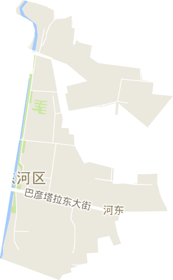 河东街道电子地图