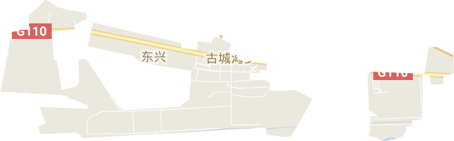 东兴街道电子地图