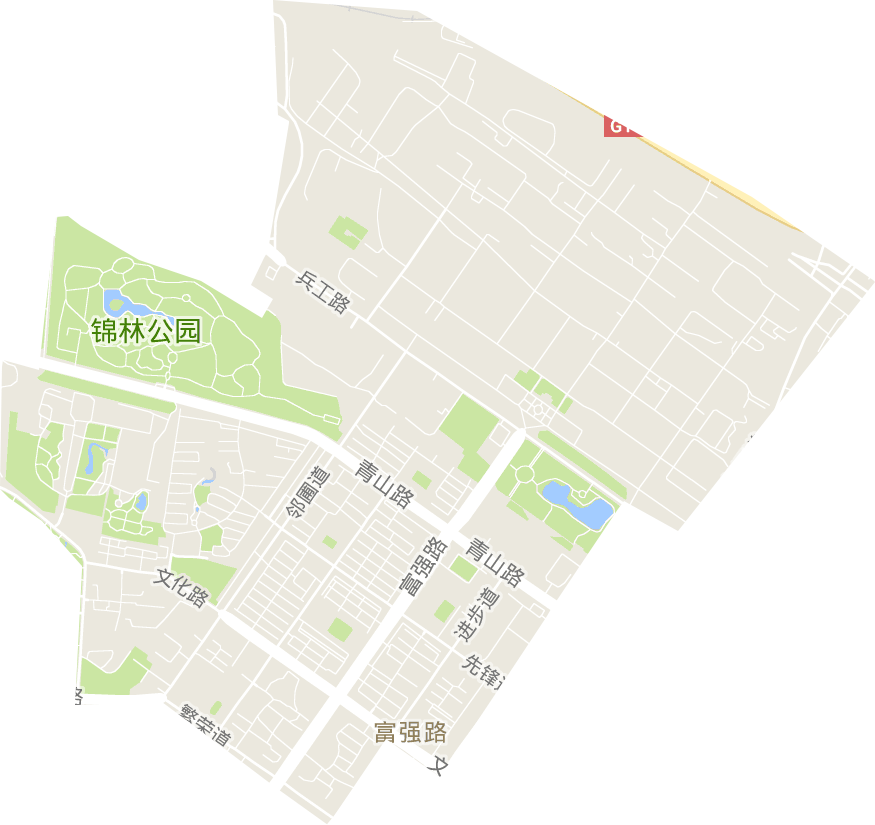 富强路街道电子地图