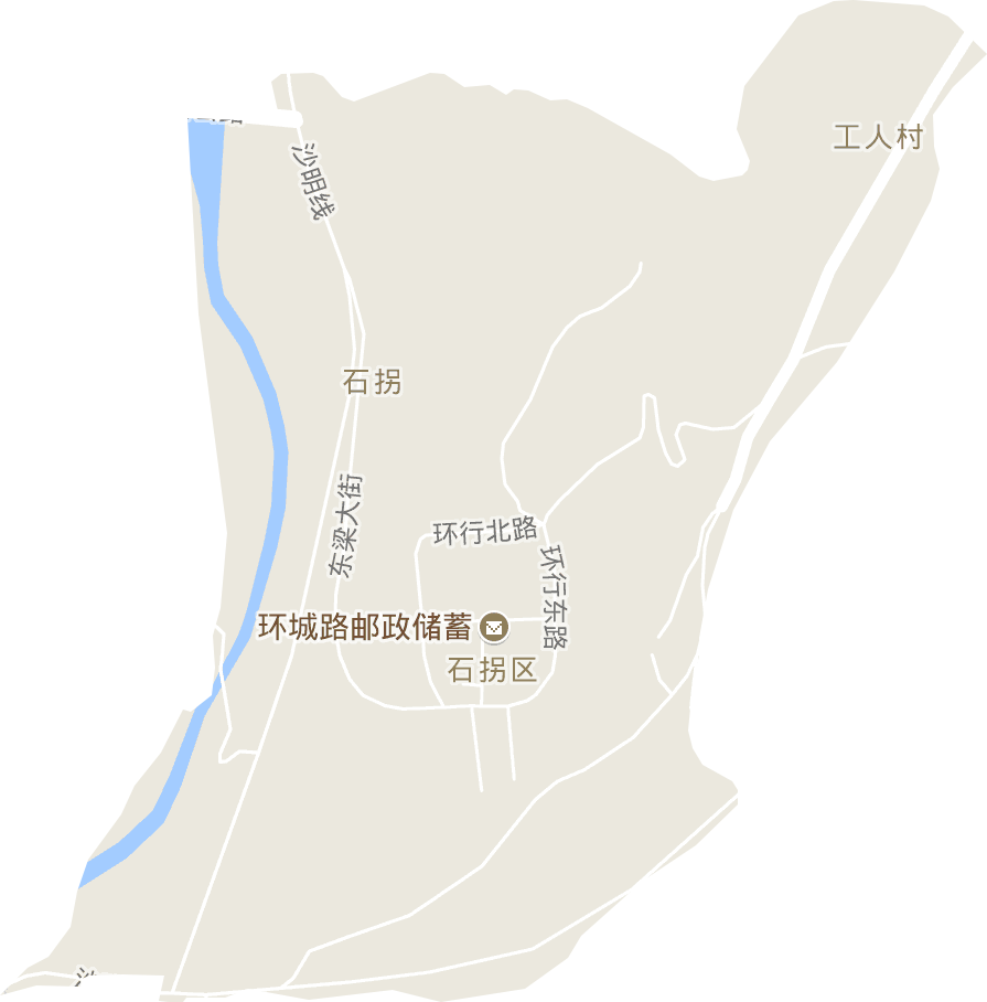 石拐街道电子地图