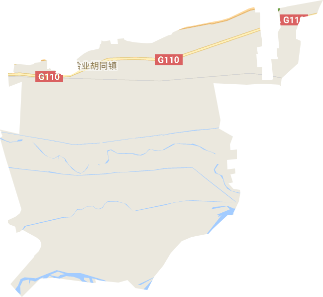 哈业胡同镇电子地图