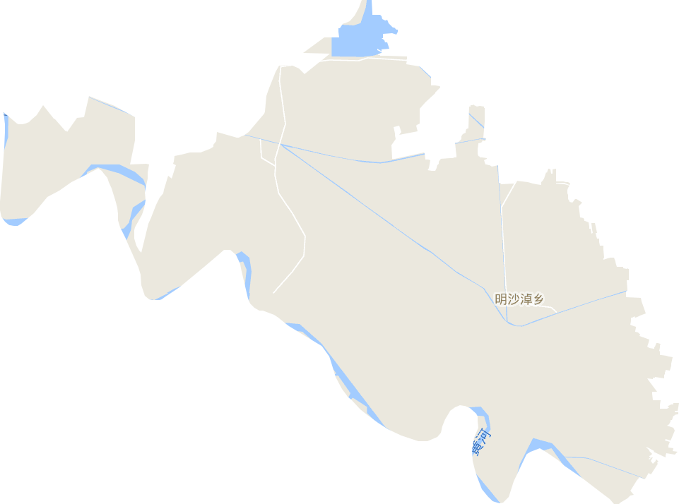 明沙淖乡电子地图