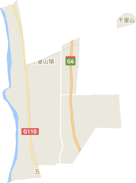 千里山镇电子地图