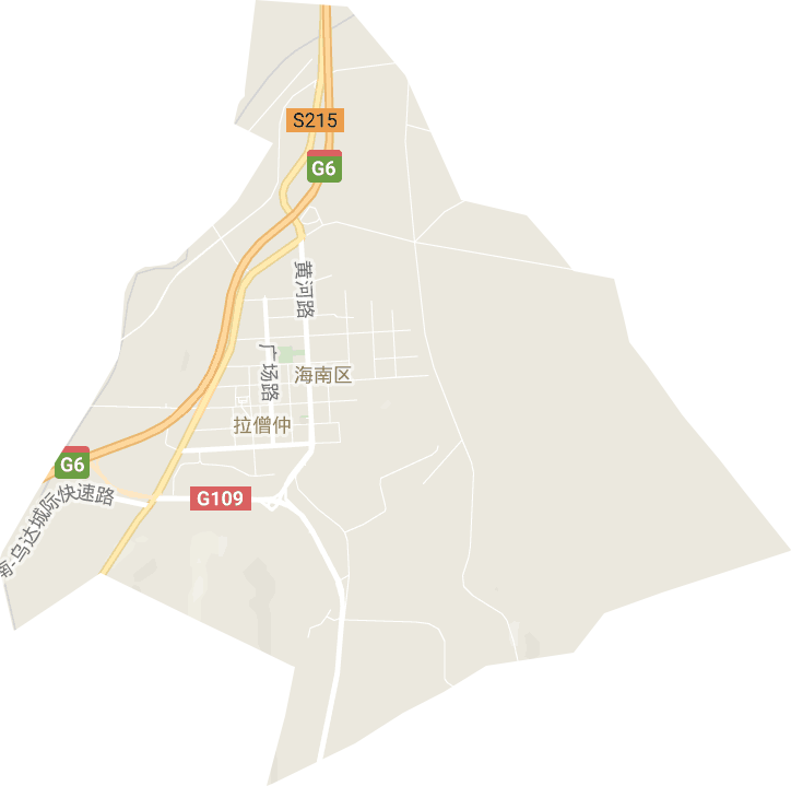 拉僧仲街道电子地图