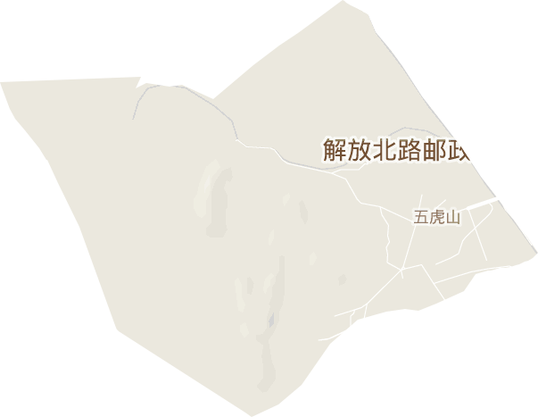 五虎山街道电子地图