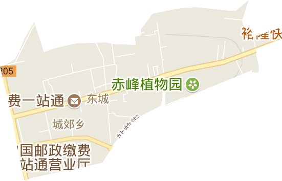 东城街道电子地图