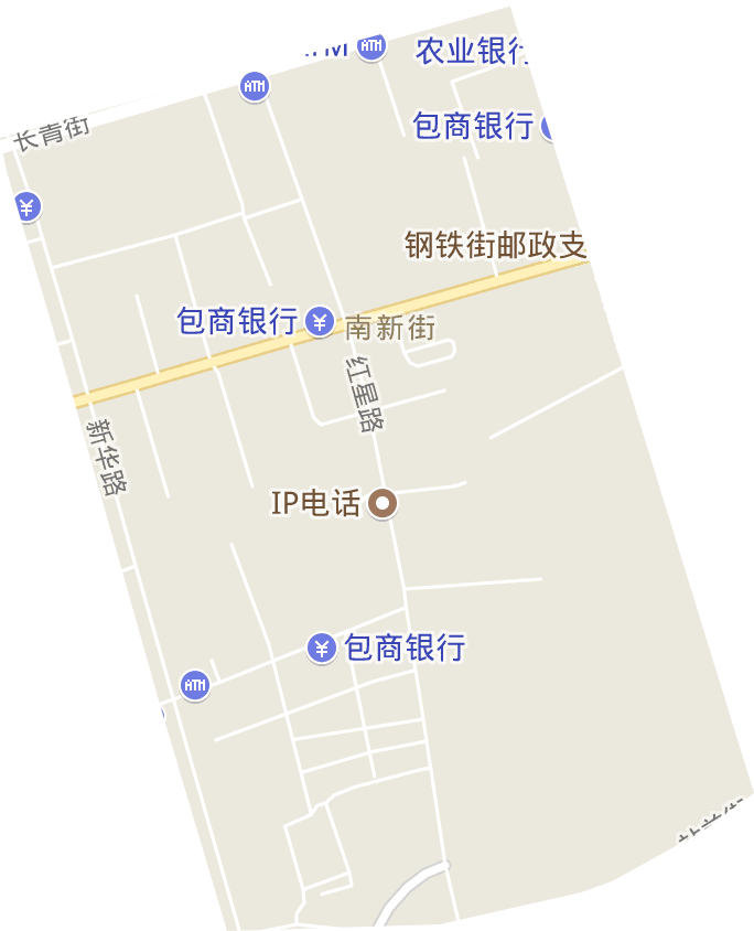 南新街街道电子地图