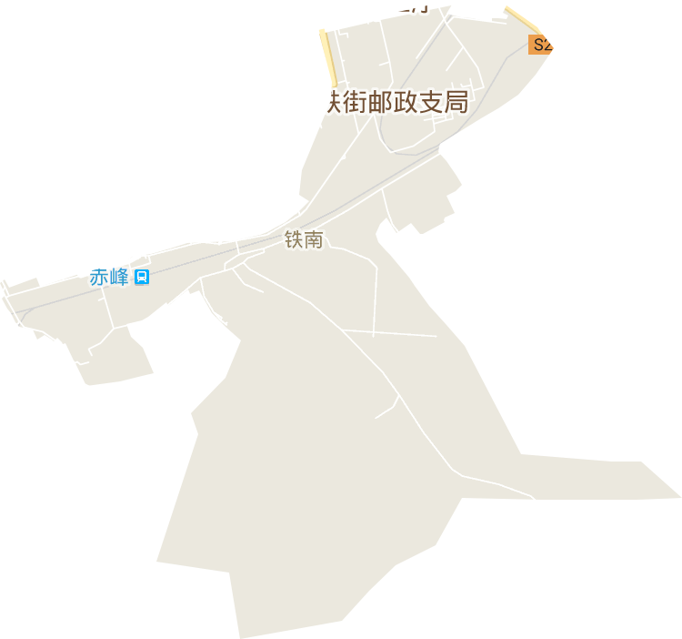铁南街道电子地图