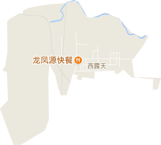 西露天街道电子地图