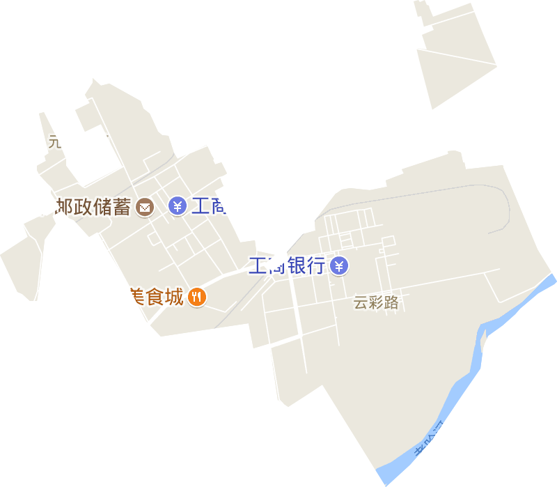 云杉路街道电子地图