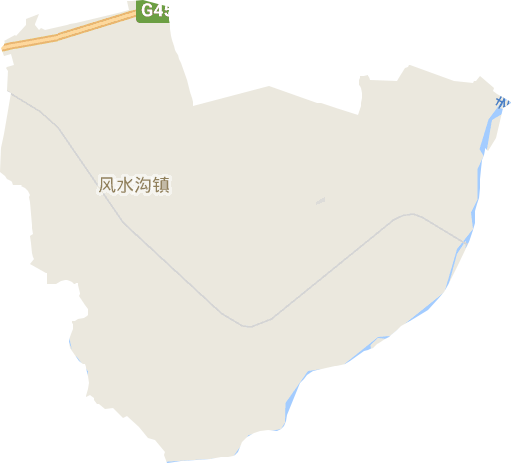 风水沟镇电子地图