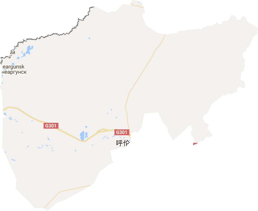 陈巴尔虎旗电子地图