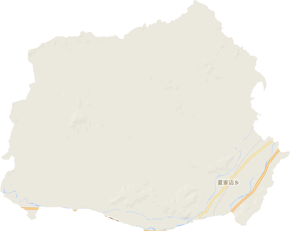 夏家店乡电子地图