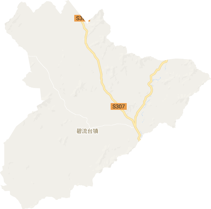 碧流台镇电子地图
