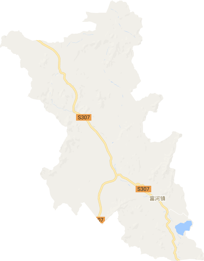 富河镇电子地图