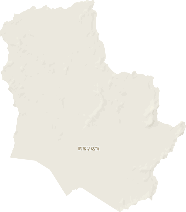哈拉哈达镇电子地图
